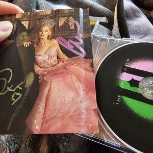 Signed Wicked Soundtrack CD *read description*